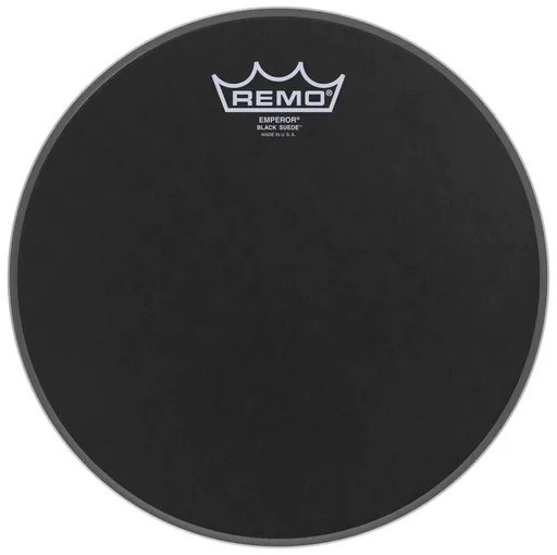 Remo 10" Emperor Black Suede