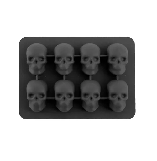 Tvořítko na led 8 ks TORO lebky 16x11cm