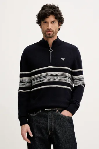 Vlněný svetr Barbour Kepwick