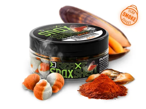 Delphin Nástraha D Snax Shell Mušle-Koření - 12mm 30g,Delphin Nástraha D Snax Shell Mušle-Koření - 12mm 30g