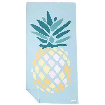 NAYAVITA eko plážová osuška Ananas - modrá (BT-TRO-PIN-LGR-L)