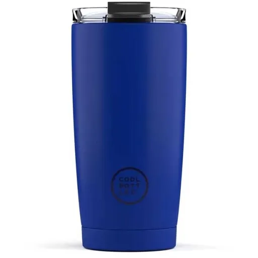 COOL BOTTLES TERMO 550 ML Nerezový termo hrnek, modrá, velikost 550 ML