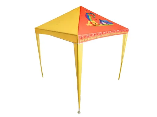 Dětský zahradní altán ProGarden Disney Medvídek Pú 150 x 150 x 176 cm žlutý