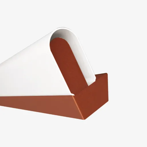 LUCIS nástěnné svítidlo AULA 9,1W LED 4000K akrylátové sklo měď AU3.L4.600.72