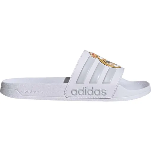 adidas REAL MADRID ADILETTE SHOWER Pánské pantofle, bílá, velikost 47