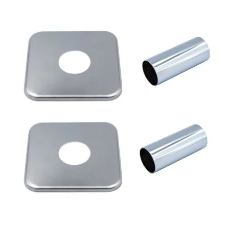 HOPA Rohový ventil, krycí rozety a krycí trubičky Barva Chrom RDROZTRROC