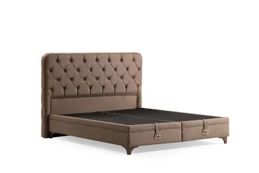 Rám dvoulůžkové postele s čelem Revive 160 x 200 - Brown