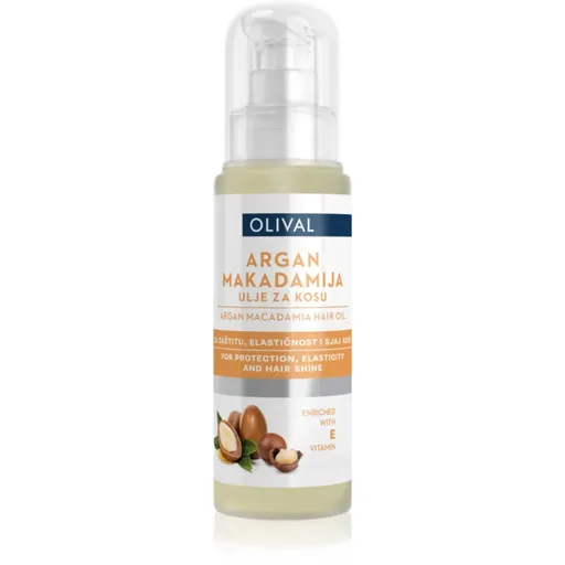 Olival Argan and Macadamia arganový olej pro posílení a lesk vlasů 60 ml