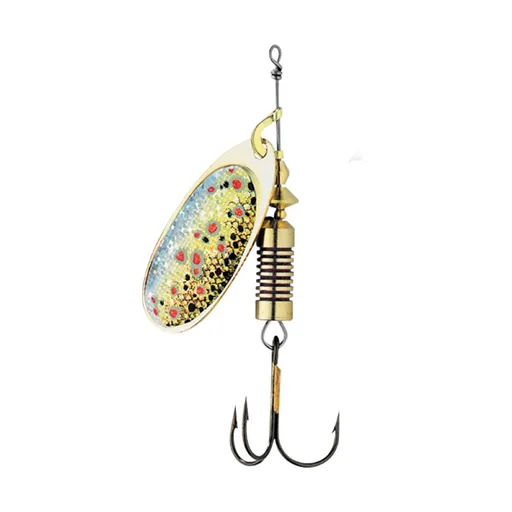 DAM Třpytka Nature 3D Spinner Sinking Brown Trout - vel.2 4g,DAM Třpytka Nature 3D Spinner Sinking Brown Trout - vel.2 4g