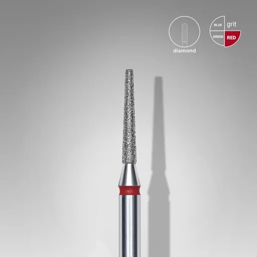 Staleks Diamantová Fréza "Frustum" Červená 1,6/10 mm