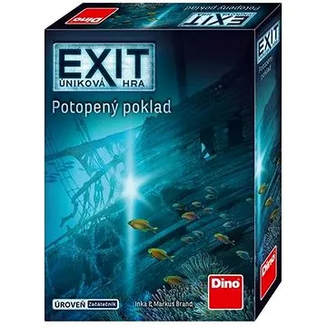 Dino Úniková hra: potopený poklad párty hra (8590878655164)
