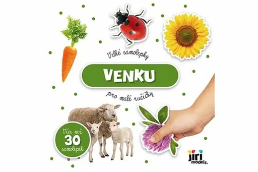 Velké samolepky pro malé ručičky - Venku