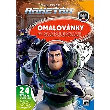Omalovánky se samolepkami Rakeťák (8595593833699)