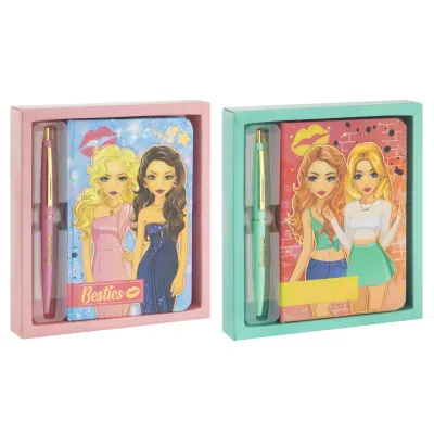Diář Besties + propisovací tužka