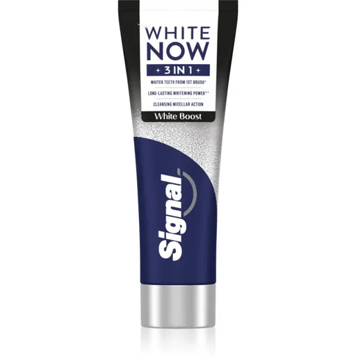 Signal White Now 3-in-1 White Boost zubní pasta 75 ml
