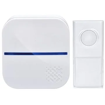 Solight bezdrátový zvonek, do zásuvky, 250m, bílý, learning code (1L53) (1L53)