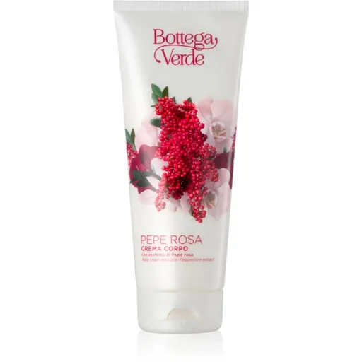 Bottega Verde Pepe Rosa hydratační tělový krém 200 ml