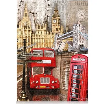 Star Puzzle Londýn 1000 dílků (1101247)