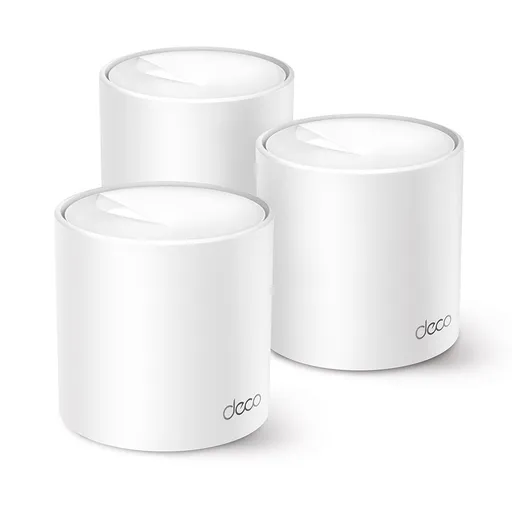 TP-Link Deco X50 Pro(3-pack) WiFi6 Mesh (AX3000, 2, 4GHz/5GHz, 2x2, 5GbELAN/WAN)