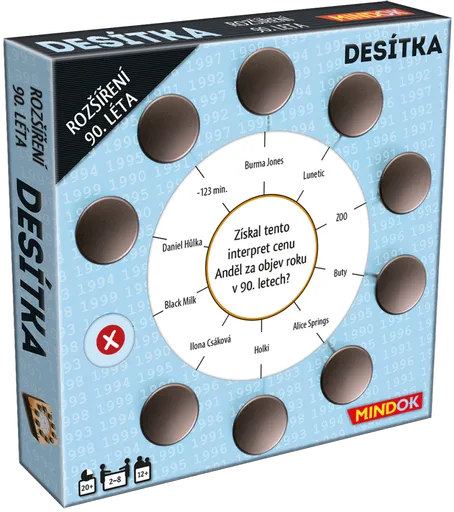 Desítka: rozšíření 90. léta - Martinex