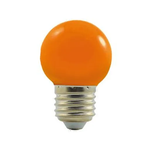 NBB LED G45 230-240V 1W COLOURMAX E27 ORANŽOVÁ 250655003