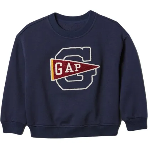 GAP BABY Dětská mikina, tmavě modrá, velikost 4Y