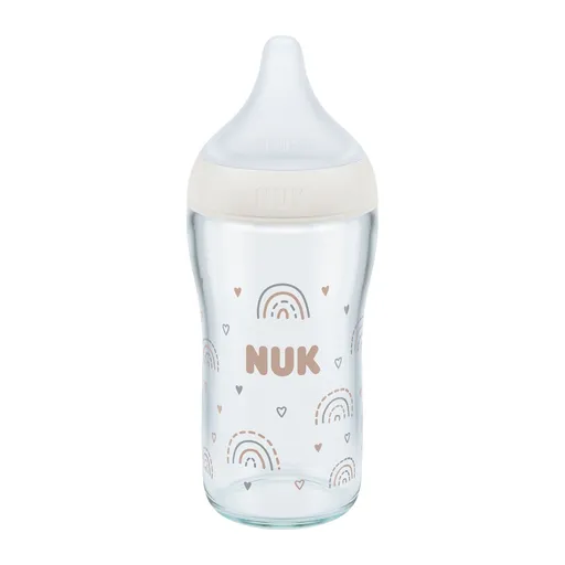 NUK Perfect Match Skleněná láhev 3m+ 230 ml 1 ks