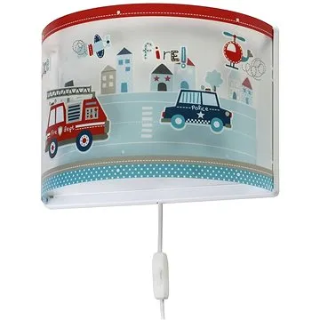 Dalber D-60618 - Dětské nástěnné svítidlo POLICE 1xE27/60W/230V (94038)