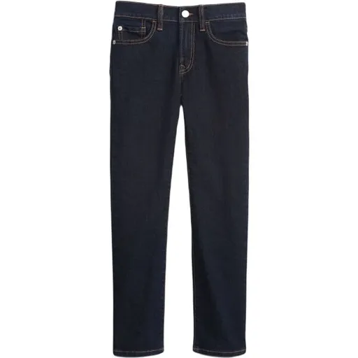 GAP EP STR8 RINSE Chlapecké džíny, tmavě modrá, velikost 7Y
