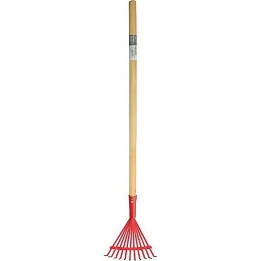 Hrábě planžetové červené s násadou 80 cm