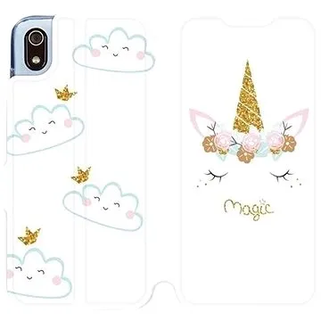 Flipové pouzdro na mobil Xiaomi Redmi 7A - MH01P Jednorožec magic (5903226939404)