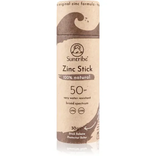 Suntribe Sports Zinc Stick minerální ochranná tyčinka na citlivá místa SPF 50 Mud Tint 30 g
