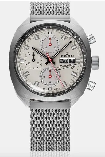 EDOX Sportsman Chronograph Automatic Fangio Limited Edition 01132-3G-BEAN