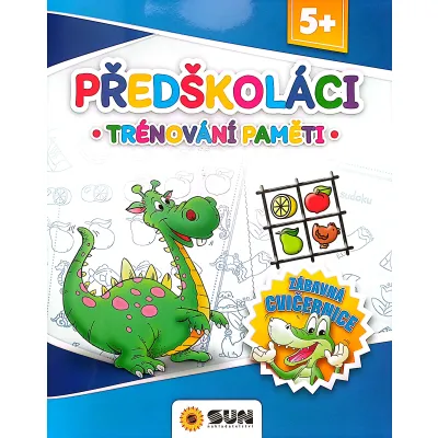 Zábavná cvičebnice - Předškoláci, trénování paměti