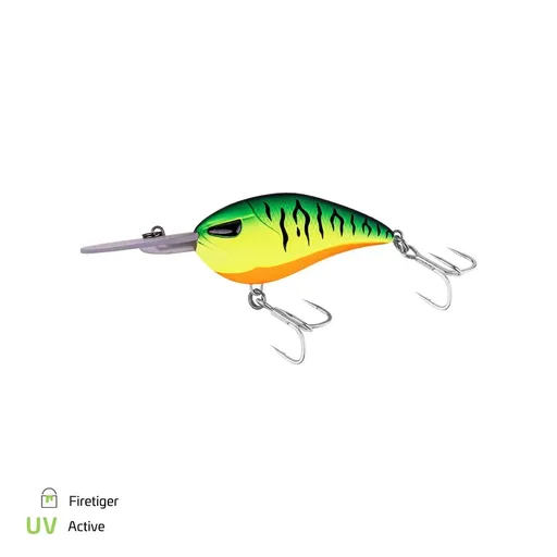 Zeck Wobler Cat Crank 7,5cm / 3m F - Firetiger,Zeck Wobler Cat Crank 7,5cm / 3m F - Firetiger