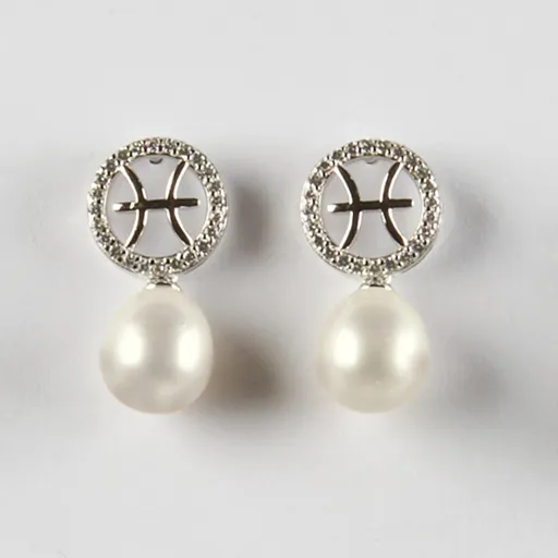 Perlové náušnice Zvěrokruh