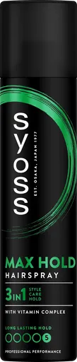 SYOSS Max Hold Hairspray 300 ml (9000100589918)