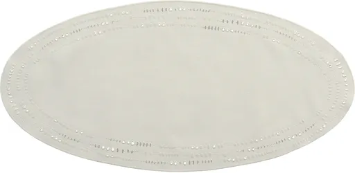 Prostírání Perlina 28x58 ovál, ecru 29 - Sander