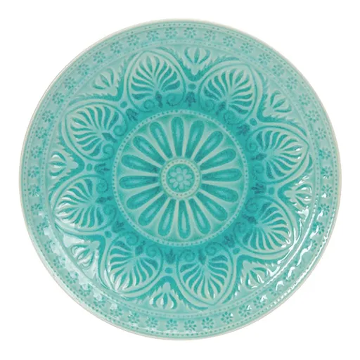 SUMATRA Talíř 14 cm - tyrkysová