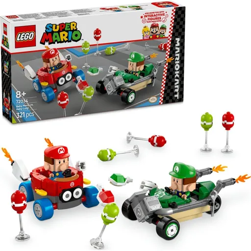 LEGO® Super Mario™ 72034 Mario Kart™ - Baby Mario vs. Baby Luigi