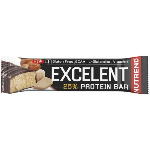 Nutrend EXCELENT 85 G MARCIPÁN S MANDLEMI Proteinová tyčinka, , velikost 85 G