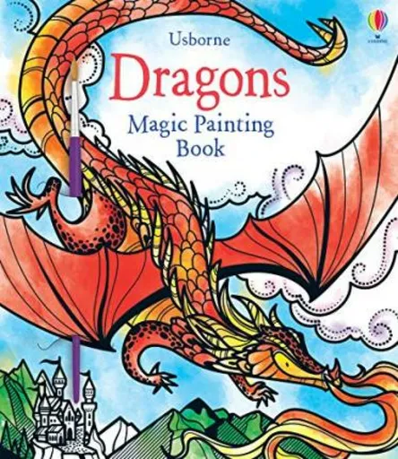 Dragons Magic Painting Book - Fiona Wattová
