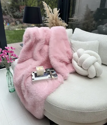 Přehoz na pohovku Lolita 200x75 - Pink