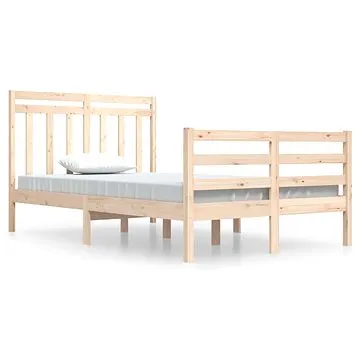 Rám postele masivní dřevo 120 × 200 cm, 3105310 (3105310)