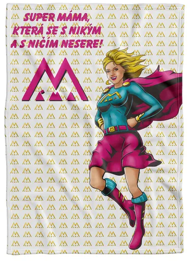 Deka Supermáma (Barva vlasů: Blond, Podšití beránkem: NE)