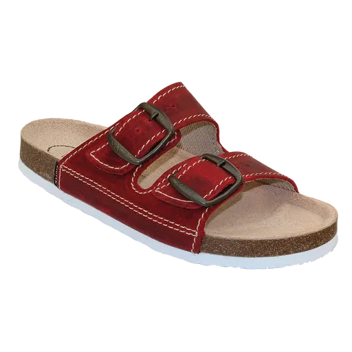 SANTÉ Dámské pantofle D/21N/33/BP Rosso v.42