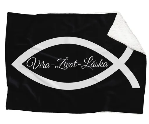 Deka Víra – život – láska (Podšití beránkem: ANO)