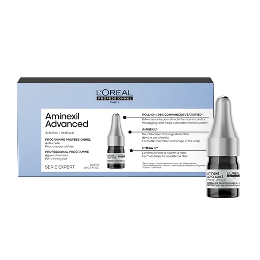 L'Oréal Professionnel Ampule proti padání vlasů Aminexil (Advanced Ampuls) 10 x 6 ml