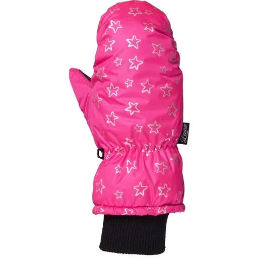 Lewro USUI Dívčí zimní palčáky, růžová, velikost 8-9Y