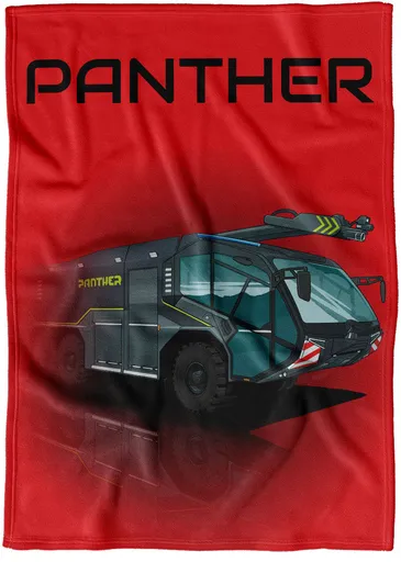Deka Panther černý (Podšití beránkem: NE)